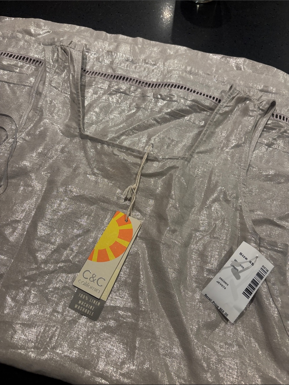 C&C Metallic Subcategory Dress